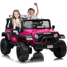 Kids 24V Ride on Car Toys 2-Seater Electric Truck with Remote Control 2 Speed