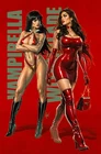 WITCHBLADE VAMPIRELLA #1 (ONE SHOT) CEDRIC POULAT EXCLUSIVE VIRGIN FOIL VARIANT