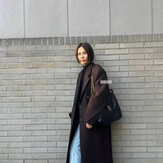 Recto Single Coat Dark Brown S Size, Brand New