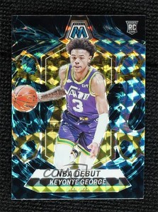 2023-24 Panini Mosaic NBA Debut Genesis Prizm Keyonte George #251 Rookie RC