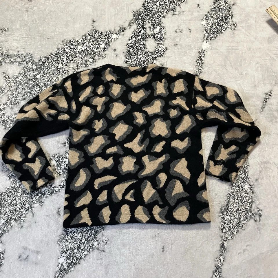 Suéter De Colección Randall Roy William Kasper Cachemira Pura Para Mujer Talla L Estampado Foto 4 de 4