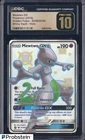 2019 Pokemon Sun & Moon Hidden Fates #SV59 FA/Mewtwo GX CGC 10 PRISTINE