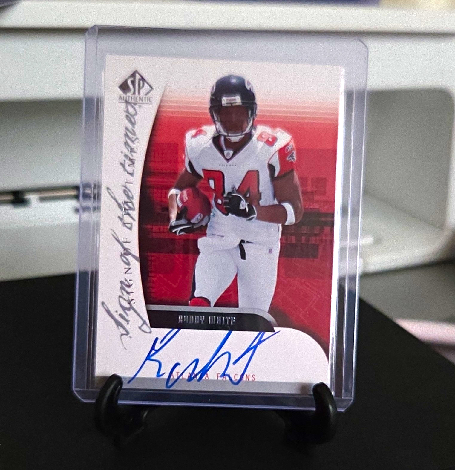 Upper Deck 2005 SP Authentic Sign of the Times Roddy White SOT-RW Auto RC