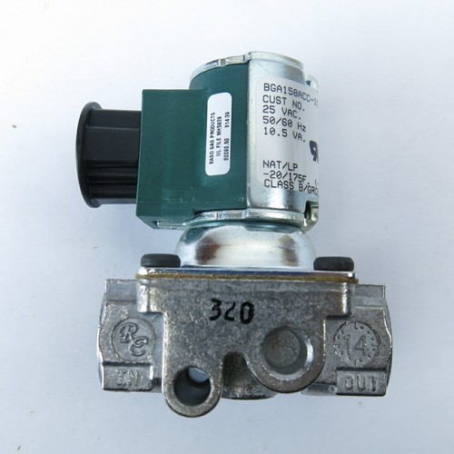 Baso Solenoid Gas Valve BGA158 ACC-1CAAC 25 VAC 50/60HZ - Picture 2 of 10