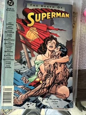 The Death of Superman First Printing (DC Comics January 1993)