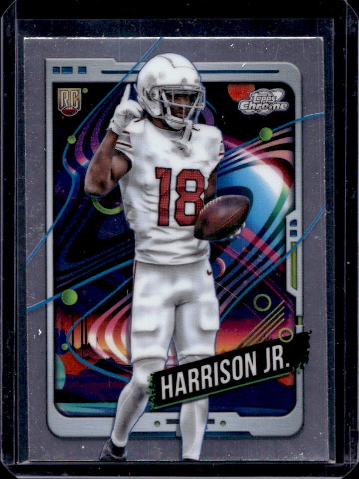 2024 Topps Cosmic Chrome Marvin Harrison Jr. RC Rookie #101 Cardinals