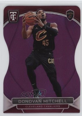 2024 Totally Certified Purple Platinum Mirror Die-Cut /49 Donovan Mitchell 1se7