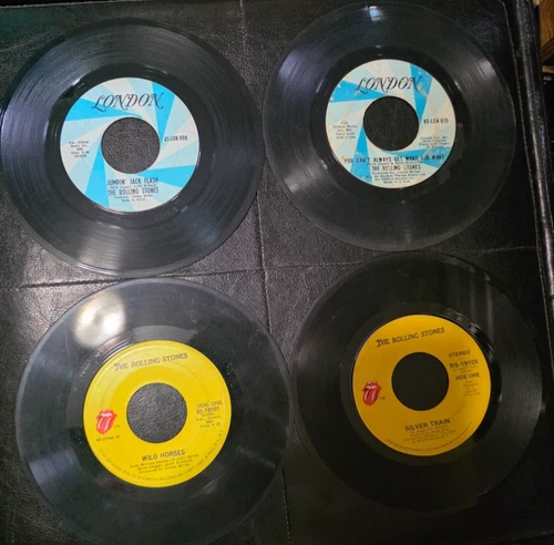 BIN Lot of 15 45s / 7" Singles by THE ROLLING STONES (12) & MICK JAGGER SOLO (3)