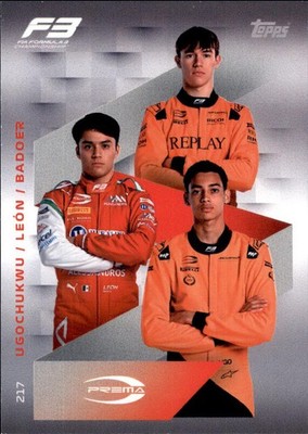Topps Turbo Attax Karte 217 - Prema Racing - F3 Teams - 2025