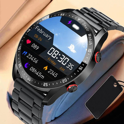 #ad Business Bluetooth Smart Watch Health Monitoring ECG Heart Rate Blood Pressure $49.95