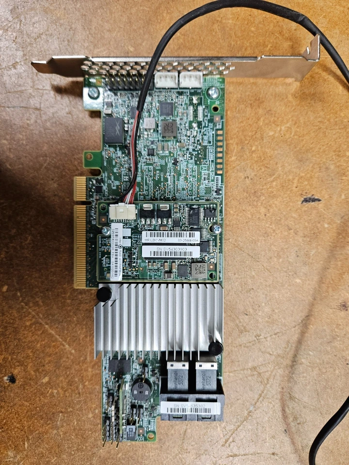 Intel RS3DC080 8-Port SAS/SATA PCIe 3.0 x8 RAID Controller with AXXRMFBU4 SFF - Image 2 of 3