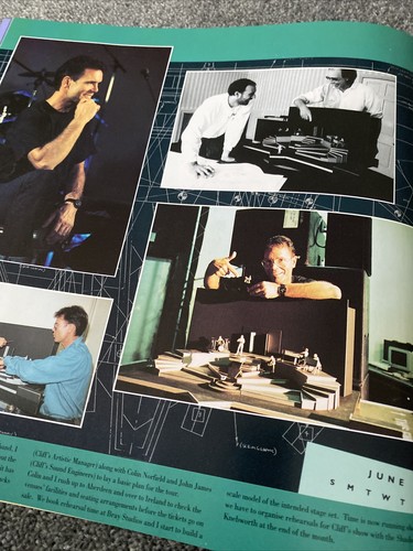 Cliff Richard From A Distance Tour Programme 1990 Vintage UK Music Book - Picture 8 of 13