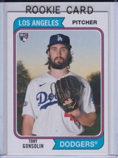 TONY GONSOLIN ROOKIE CARD Los Angeles Dodgers Baseball 2020 TOPPS ARCHIVES RC