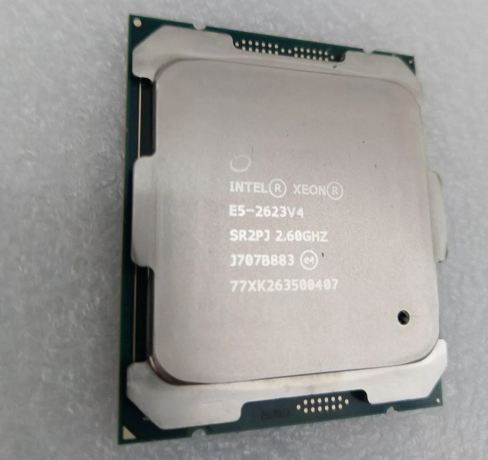 Intel Xeon E5 2623V4 SR2PJ CPU Processor 4 Cores 3.20GHz 10MB Cache LGA2011-3 - Image 2 of 2
