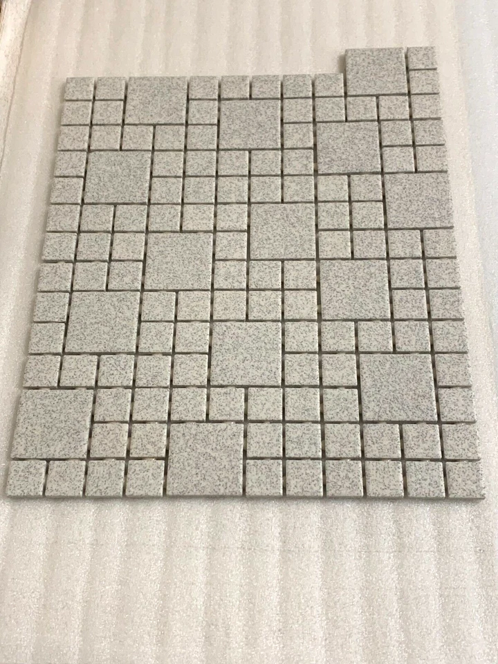 New Daltile Mosaic Keystone 12" x 24" Floor Tile White/Black Speckled *120sqft* - Image 4 of 4