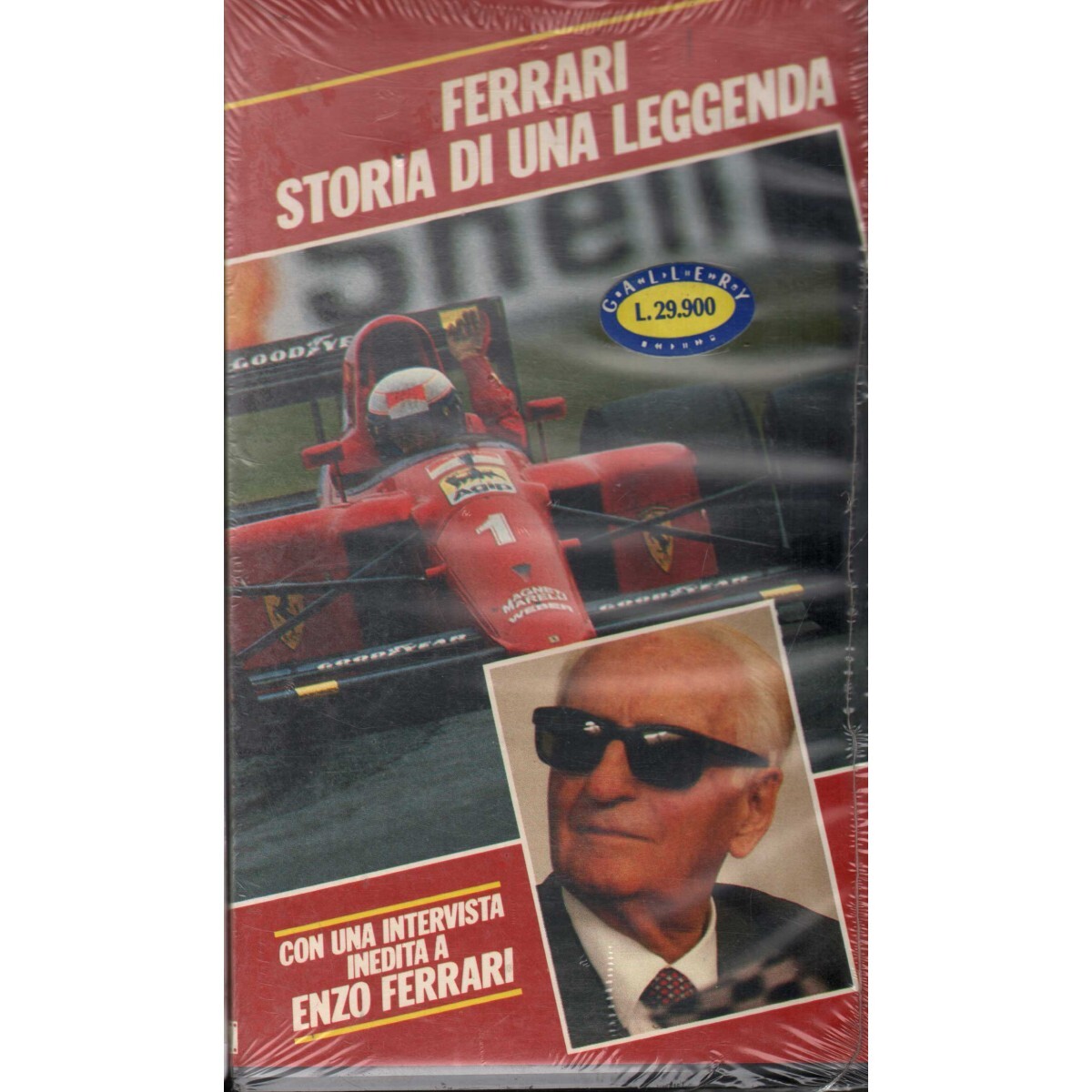 Ferrari Storia Di Una Legenda VHS Enzo Ferrari Univideo - VPBV22109 Sealed