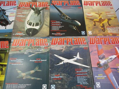 Warplane Magazine Large Selection Combine Postage - Complete The Collection