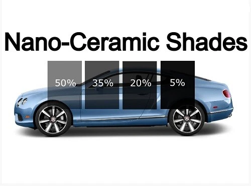 Window Tint For Jeep Cherokee 4 Door SUV 1997-2001 Precut Nano Ceramic Film Kit - Image 2 of 4