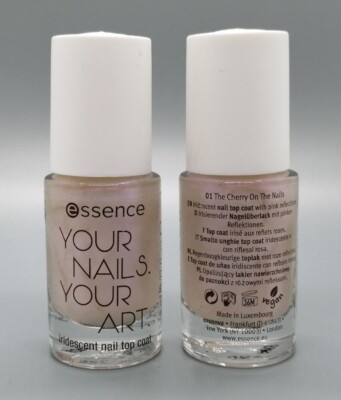 2x Essence: Your Nails. Your Art. - Irisierender Nagelüberlack - 2x 8 ml