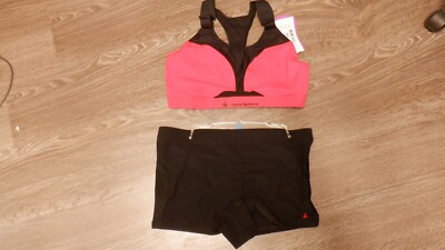 New Aqua Sphere Aqua X Cell  Kobi 2-Piece Womens Swimwear Set Red/Black