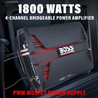 1 Boss Audio Systems PF1800 VerstäRker 4 KanäLe 4 X 225 Watt RMS Bei 4 Ohm SPL