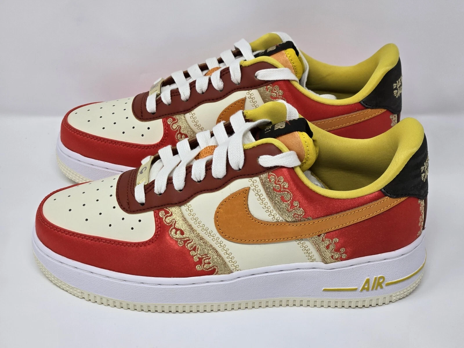 Nike Air Force 1 Low '07 Premium Donna 7.5 Habanero Oro Giallo DV4462 600 NBY