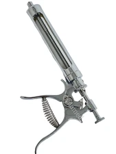 Premium Veterinary Syringe Gun Livestok Cow, Horse Multidose  Injector 50ML