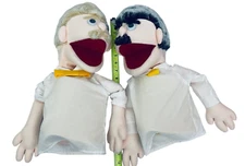 Hand Puppet LOT ~ Devil Lucifer Viking Fish Bee Butterfly Lady bug Educational