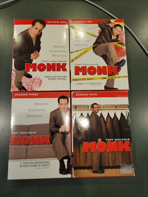Monk: Series DVD SEASONS 1-4 | eBay
