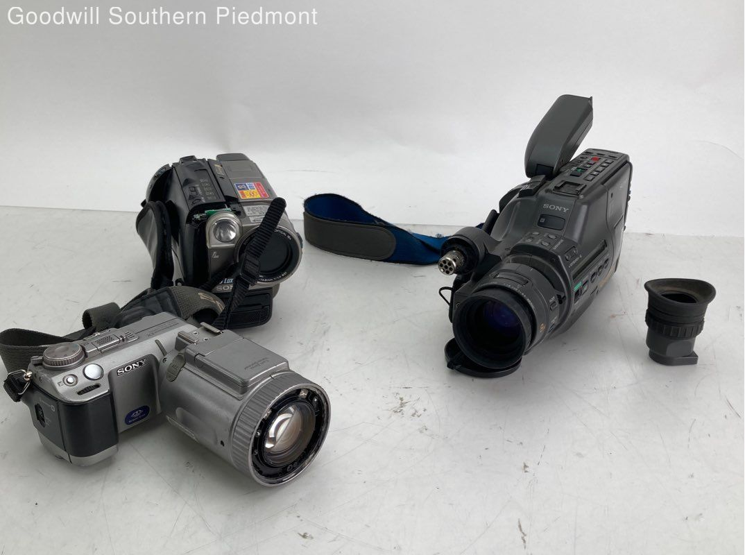 Lot of Sony Camcorders Parts/Repair eBay