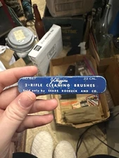 JC Higgins 2 rifle cleaning brushes sold only by sears and roebuck and co no.667