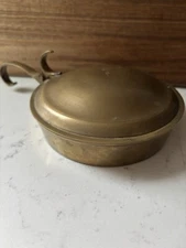 Vintage Silent Butler Crumb Catcher Brass