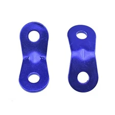 Acoeitl Aluminum Alloy Guyline Cord Adjuster Strong Tent Tensioners 12PK Blue