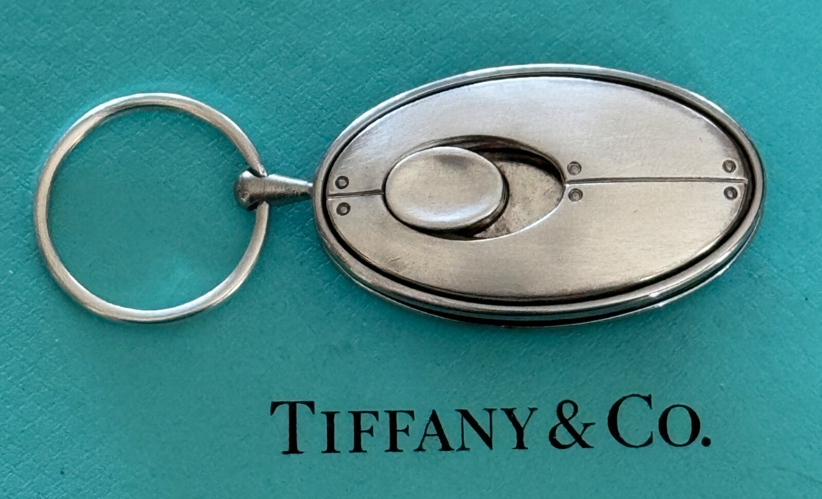 Tiffany & Co.  Streamerica  Keyring Sterling Silver 925