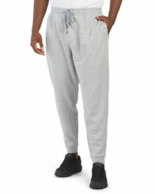 New Men's Big Tall 5XL Under Armour Premium Gray Jogger