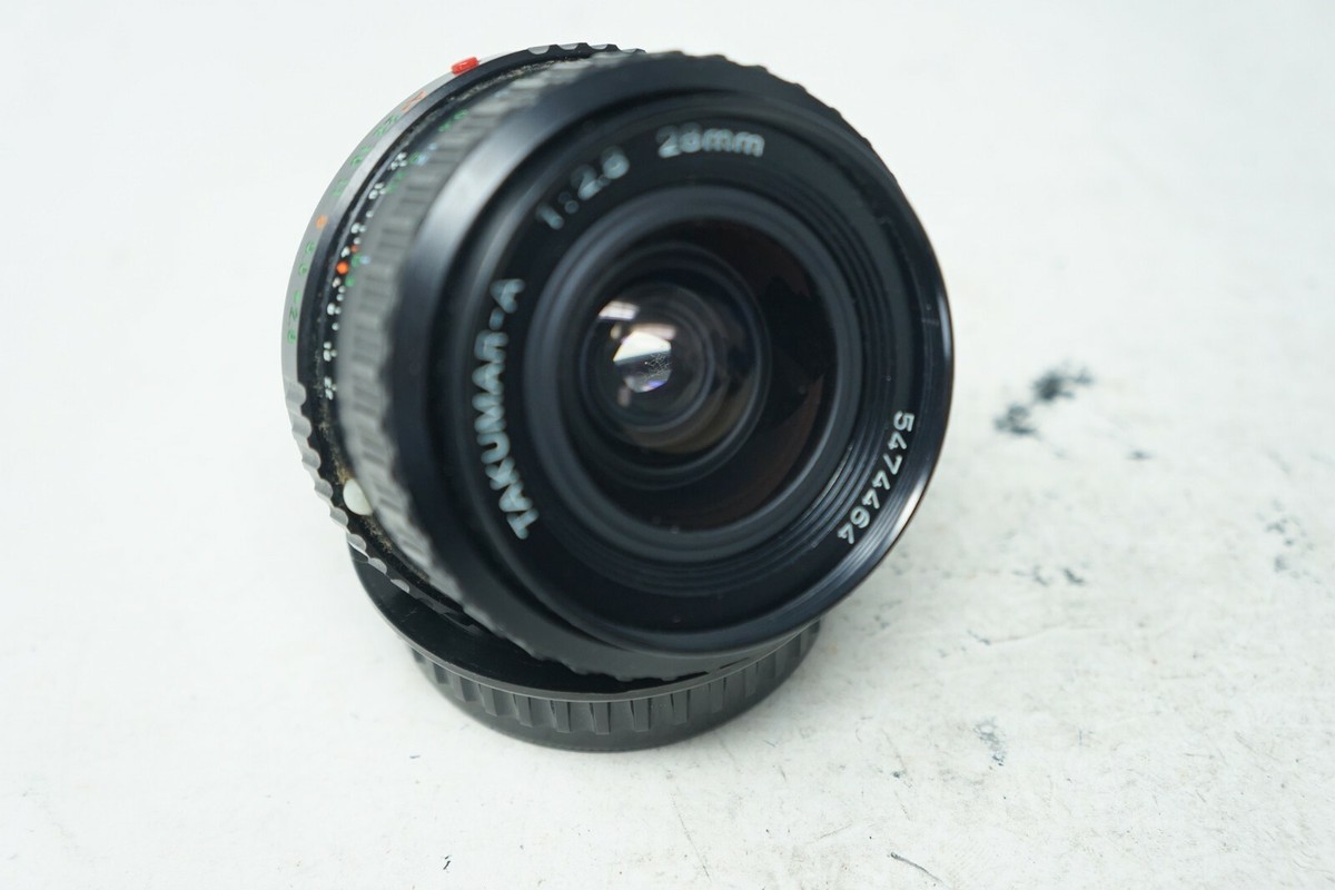 Objectif Pentax K Takumar A 2,8/28mm - Grand-angle Fixe, Mise Au Point Manuelle
