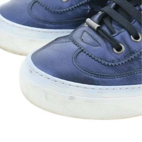 JIMMY CHOO Embossed Star Leather Sneakers NV Boxed [Size40 JIMMY CHOO Embossed Star Leather Sneakers NV Boxed [Size40