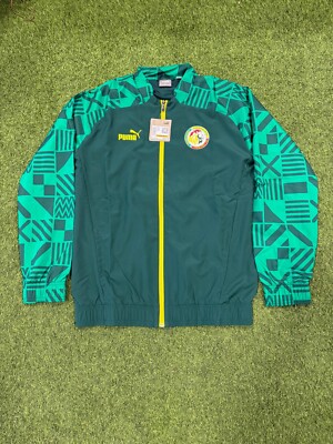 Puma Senegal Prematch Full-Zip Jacket - Green