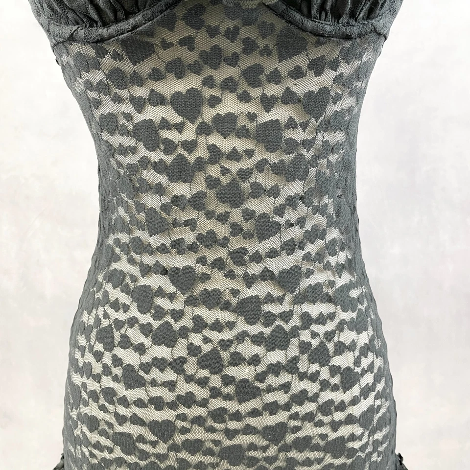 Camiseta sin mangas Babydoll Victoria's Secret The Lacie Cami transparente talla pequeña hada caprichosa Foto 3 de 4