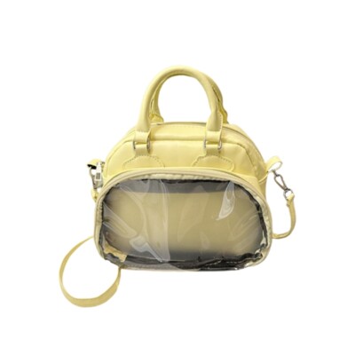 Practical PU Shoulder Bag Various Carry Option Roomy Interior Crossbody Purse