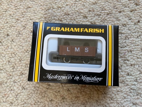 Graham Farish 2101 7 Plankenwagen LMS | Zustand: New