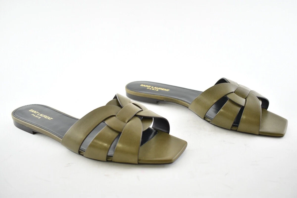 Saint laurent tribute leather slides 2025 Saint laurent tribute leather slides 2025