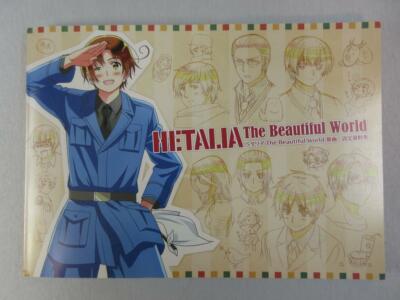 Hetalia The Beautiful World original-Cels Art Book Manga anime | eBay