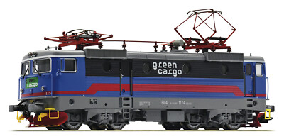 Roco H0 70458 Elektrolok Rc4 Green Cargo ''DCC Digital + Sound'' NEU & OVP