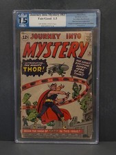 1962 Marvel Comics JOURNEY INTO MYSTERY #83 Origin & 1st App. Of Thor PGX 1.5