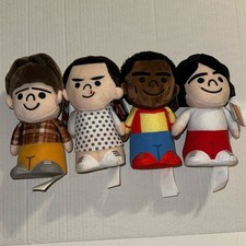 Stranger Things Mini Plush Set Eleven Lucas Will Mike Netflix Kcare NWT 4 Pack