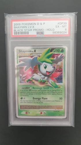 Shaymin LV.X graded PSA 6 for sale on eBay