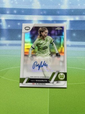 2022-23 Topps Chrome Women's UCL Auto Tabea Wassmuth VFL Wolfsburg