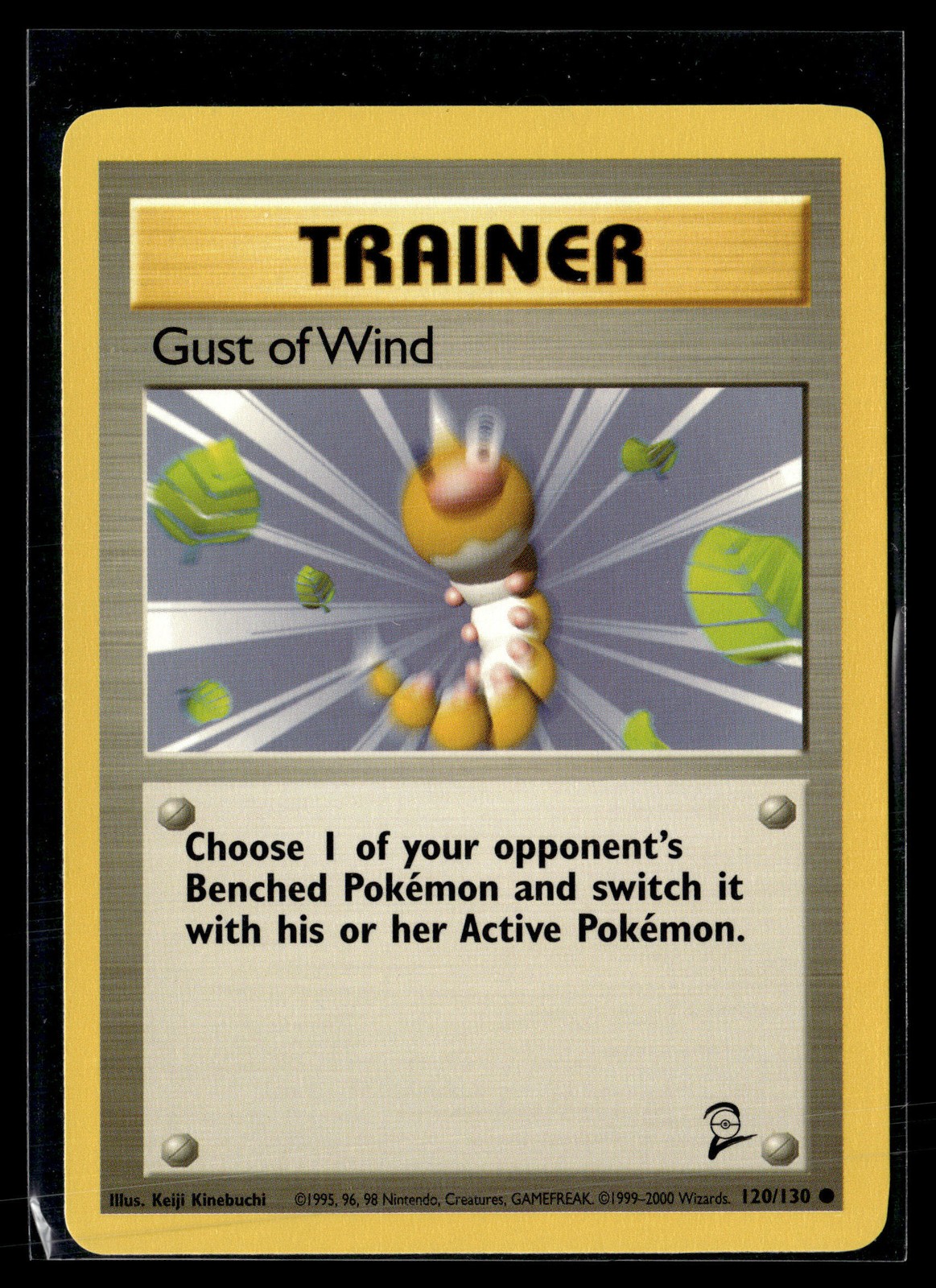 Pokemon TCG Base Set 2 #120/130 Gust of Wind