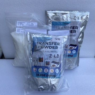 Tenee Transfer White Powder For DTF And DTG PRINTER 7.10 Pound